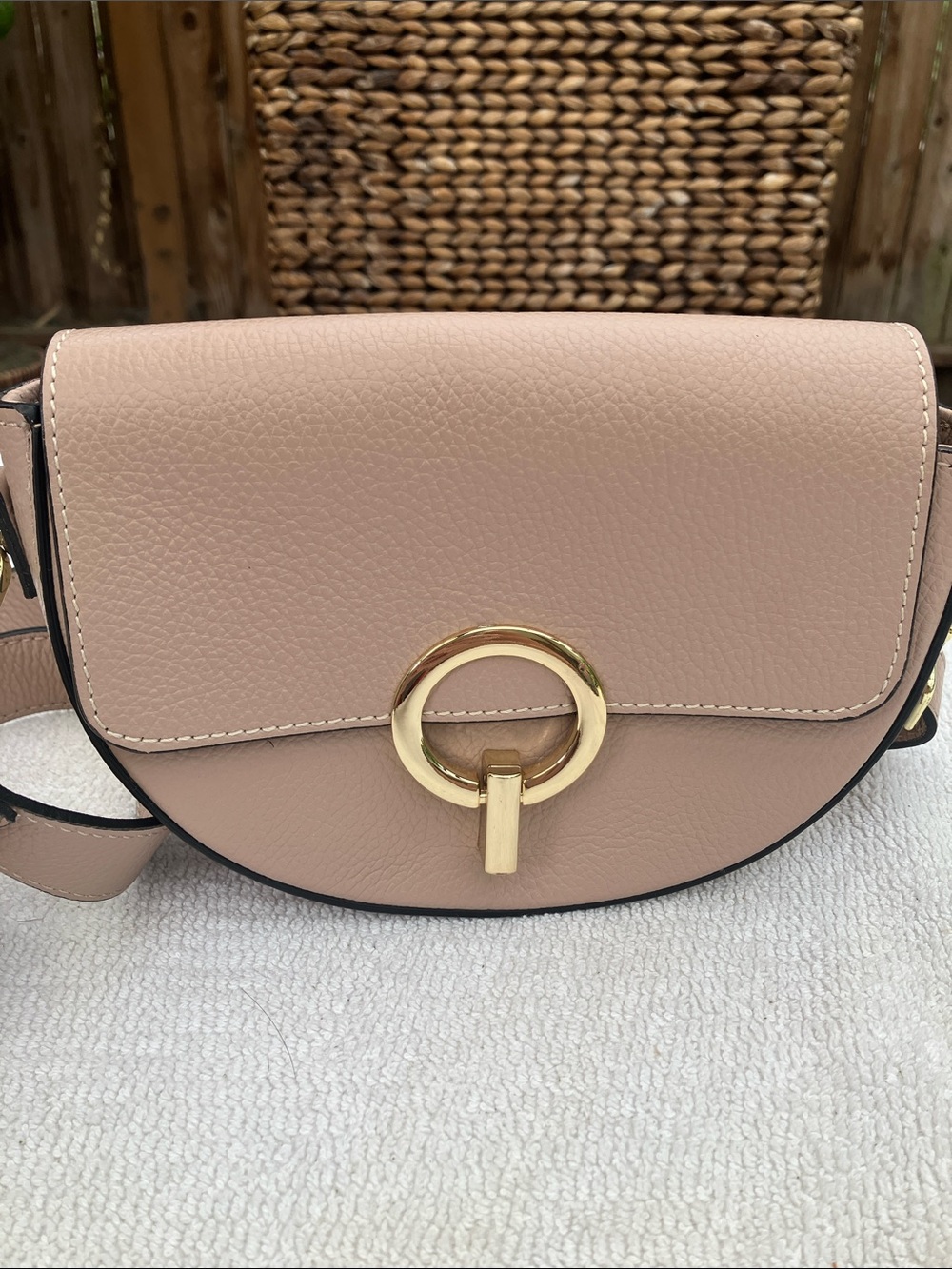 Borse in Pelle Blush Italian Leather crossbody bag